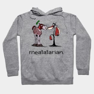 Funny Meatatarian Animal Meat Eating Hoodie